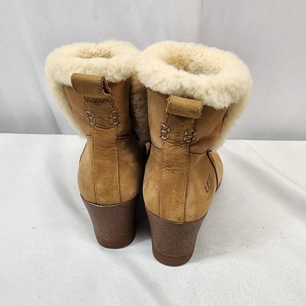 Ugg Devorah Waterproof Shearling Lined Wedge Wint… - image 3